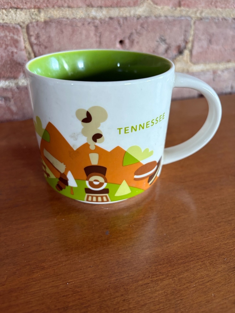 Starbucks You Are Here Collection Tennessee Mug NEW